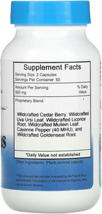 Dr. Christopher's Formulas Pancreas Formula - 100 Cápsulas Vegetales