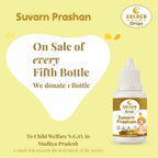HENU Swarna Prashana Drops con Oro para Niños (15 ml)
