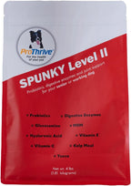 Spunky Level II Suplemento Articular y Digestivo para Perros con Glucosamina, MSM y Probióticos - 4LB