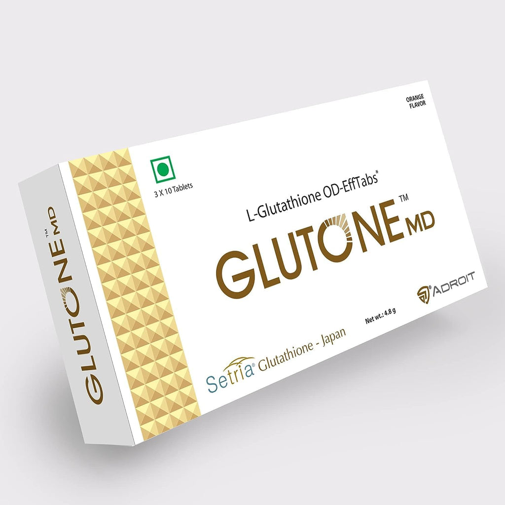 Dalal MD – Glutatión Bucodisoluble 100mg – Setria L-Glutation de Japón – 30 Comprimidos Sabor Naranja