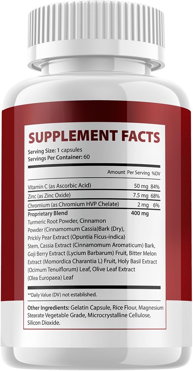 (2 Pack) Nervogen Pro Cápsulas, Nervogen Pro para Neuropatía, Fórmula Avanzada con Vitamina C y Zinc
