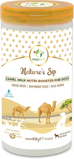 Pawfect Nature's Sip Leche de Camello en Polvo para Perros – 450g