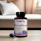 Pterostilbeno 150 mg - Suplemento Antioxidante, 180 Cápsulas