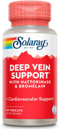 SOLARAY Soporte para Venas Profundas, 60 Cápsulas Veganas