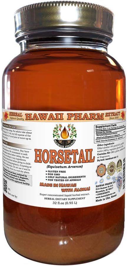 Extracto Líquido de Cola de Caballo (Equisetum arvense) - Hawaii Pharm 118 ml