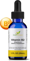 Herb-Science Vitamina B2 (Riboflavina) en Gotas - 30 ml