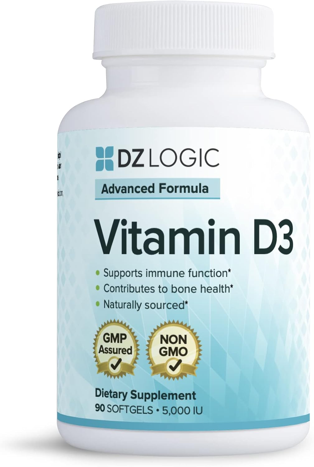 Dr. Dzugan's Advanced Vitamin D3 Formula – 90 Cápsulas Blandas de 5.000 IU