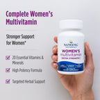 Nordic Naturals Women’s Multivitamin Extra Strength - Multivitamínico para Mujeres - Apoyo para Piel, Cabello, Energía y Huesos - 20 Nutrientes Esenciales - 60 Comprimidos - 30 Dosis