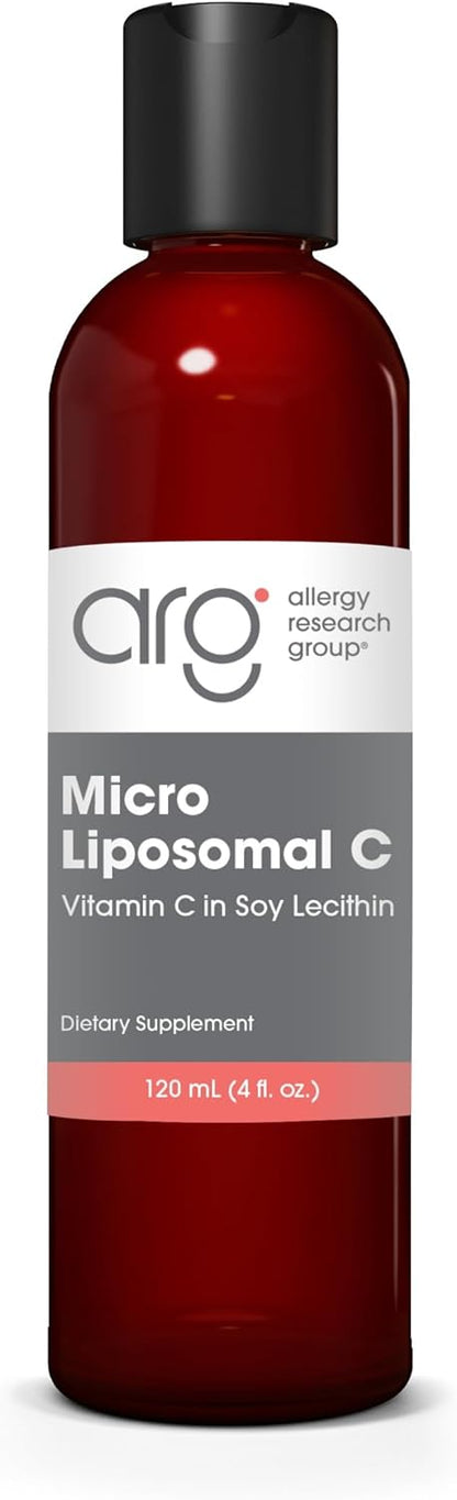 Allergy Research Group ARG Micro Liposomal C – La vitamina C contribuye al funcionamiento normal del sistema – Image 1