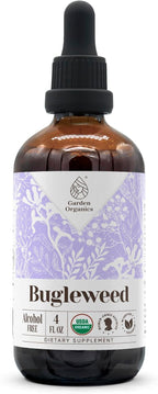 Bugleweed (Lycopus virginicus) Tintura Natural Sin Alcohol - Garden Organics - 118 ml