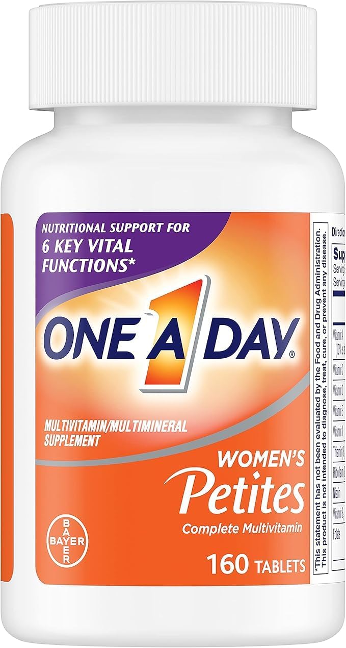 One A Day Women's Petites Multivitaminas para Mujeres, 160 Comprimidos