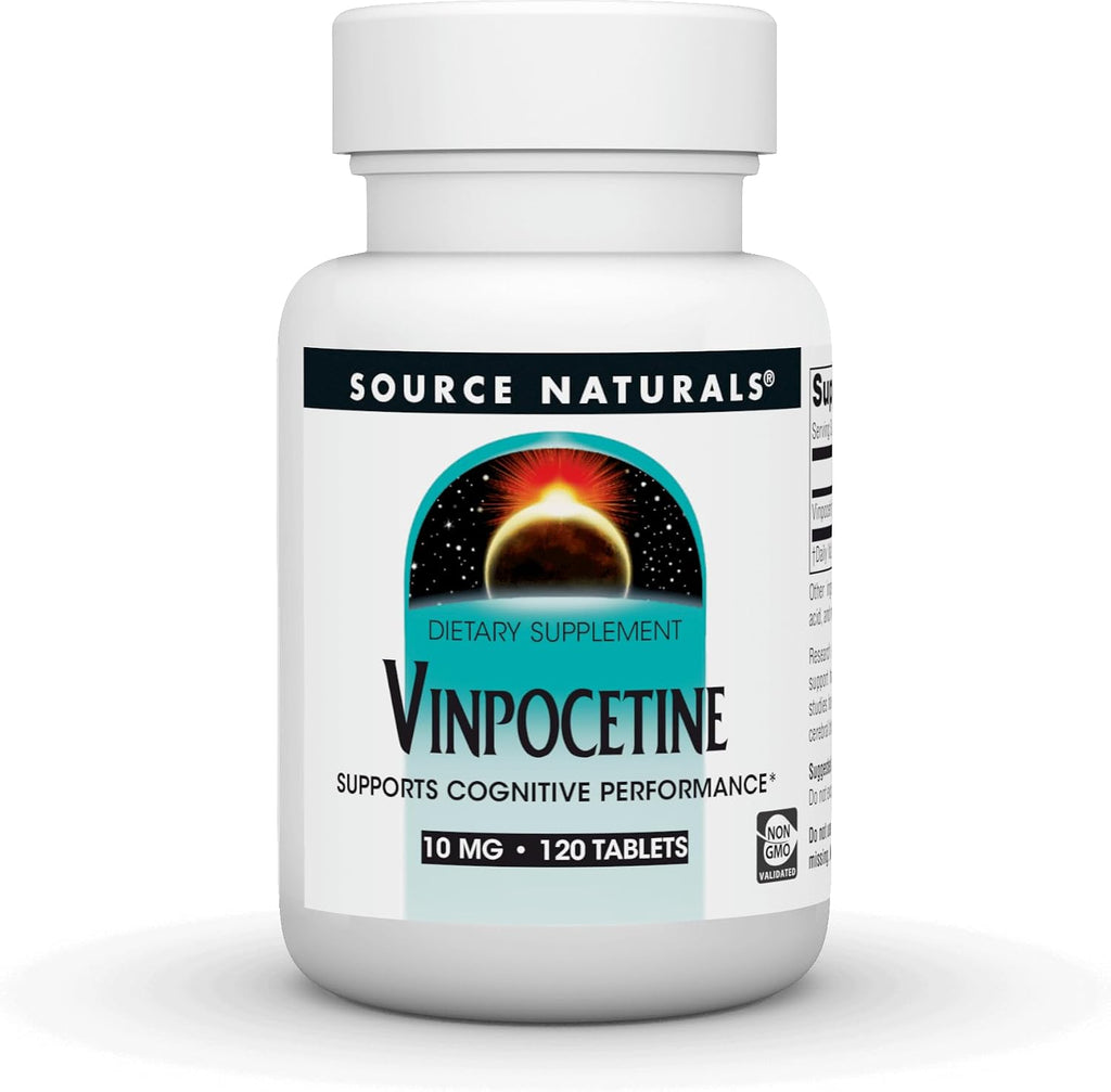 Source Naturals Vinpocetina 10 mg - 120 Comprimidos
