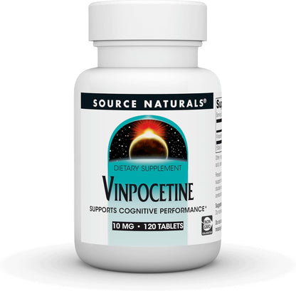 Source Naturals Vinpocetina 10 mg - 120 Comprimidos – Image 1