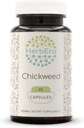 HerbEra Chickweed 60 Cápsulas, 800 mg, Hierba Seca de Chickweed (Stellaria Media) (60 Cápsulas)