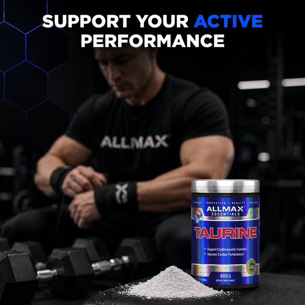 ALLMAX Essentials Taurina en Polvo, 400 g