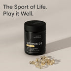 Sports Research Vitamina D3 5000 UI con Aceite de Coco MCT - Alta Potencia, 125 mcg, 360 Cápsulas Blandas