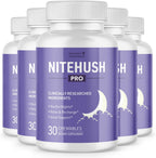 NiteHush Pro – Comprimibles de Extracto de Hiedra y Quercetina – 30 Unidades