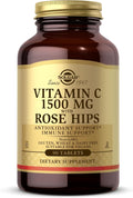 Solgar Vitamina C 1500 mg con Rosa Mosqueta – 90 Comprimidos