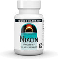 Source Naturals Niacina, Vitamina B3 sin OGM - 100 mg, 100 Tabletas