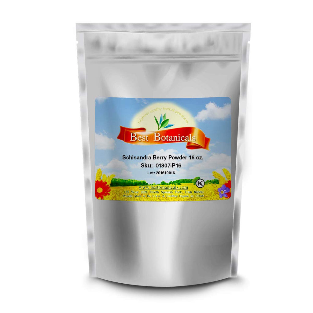 Best Botanicals Schisandra Berry Powder - 16 oz (454 g)
