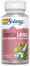 SOLARAY CircuLegs - Suplemento Herbal con Extracto de Castaño de Indias y Vitamina C
