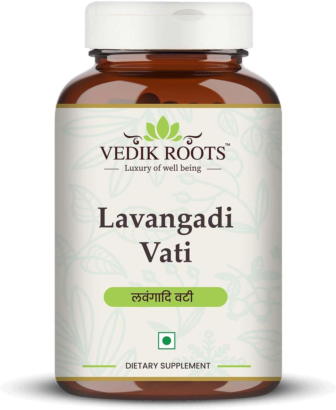 Lavangadi Vati - Apoyo Natural para el Confort Nasal, Suplemento Respiratorio Ayurvédico, Ayuda para la Salud Digestiva, 360 Comprimidos (Paquete de 3)