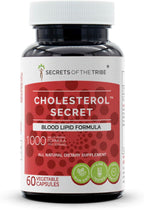 Secrets of the Tribe - Cholesterol Secret, Fórmula de Lípidos Sanguíneos, Suplemento Herbal (120 Cápsulas)