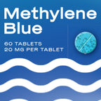 Azul de Metileno USP 20mg Comprimidos - 60 Unidades, Calidad Farmacéutica
