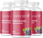 Celebrate Vitamins Multivitamínico Bariátrico Masticable Sin Hierro - Sabor Uva (180 Comprimidos)