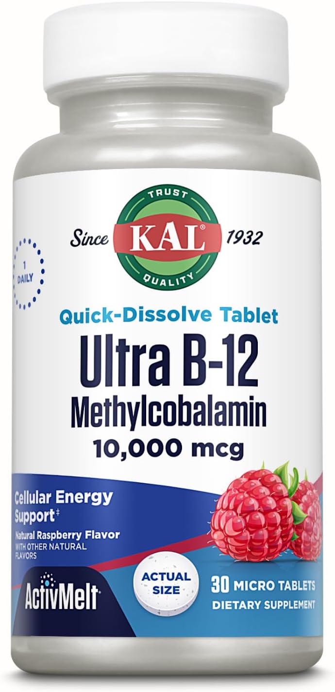 KAL Vitamin B-6 B-12 Folic Acid DropIns, Gotas Líquidas de Complejo B, 59 dosis, 2 oz