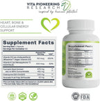 Vita Pioneering Research 5-en-1 Vitamina D3 2000UI + K2 MK-7 con Cúrcuma y CoQ10