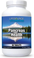 LifeSource Vitamins Pancreas Health-18 - 18 Ingredientes Naturales Sinérgicos para la Salud y el Soporte del Páncreas
