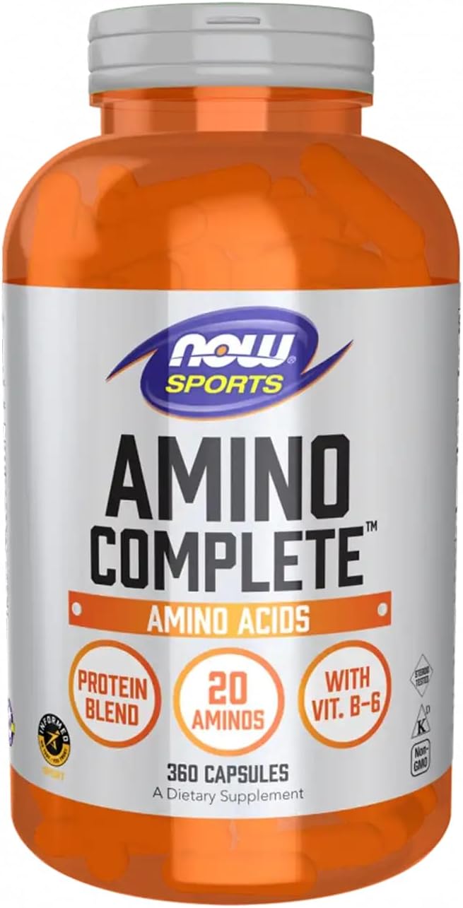 NOW Foods Amino Complete - 360 Cápsulas