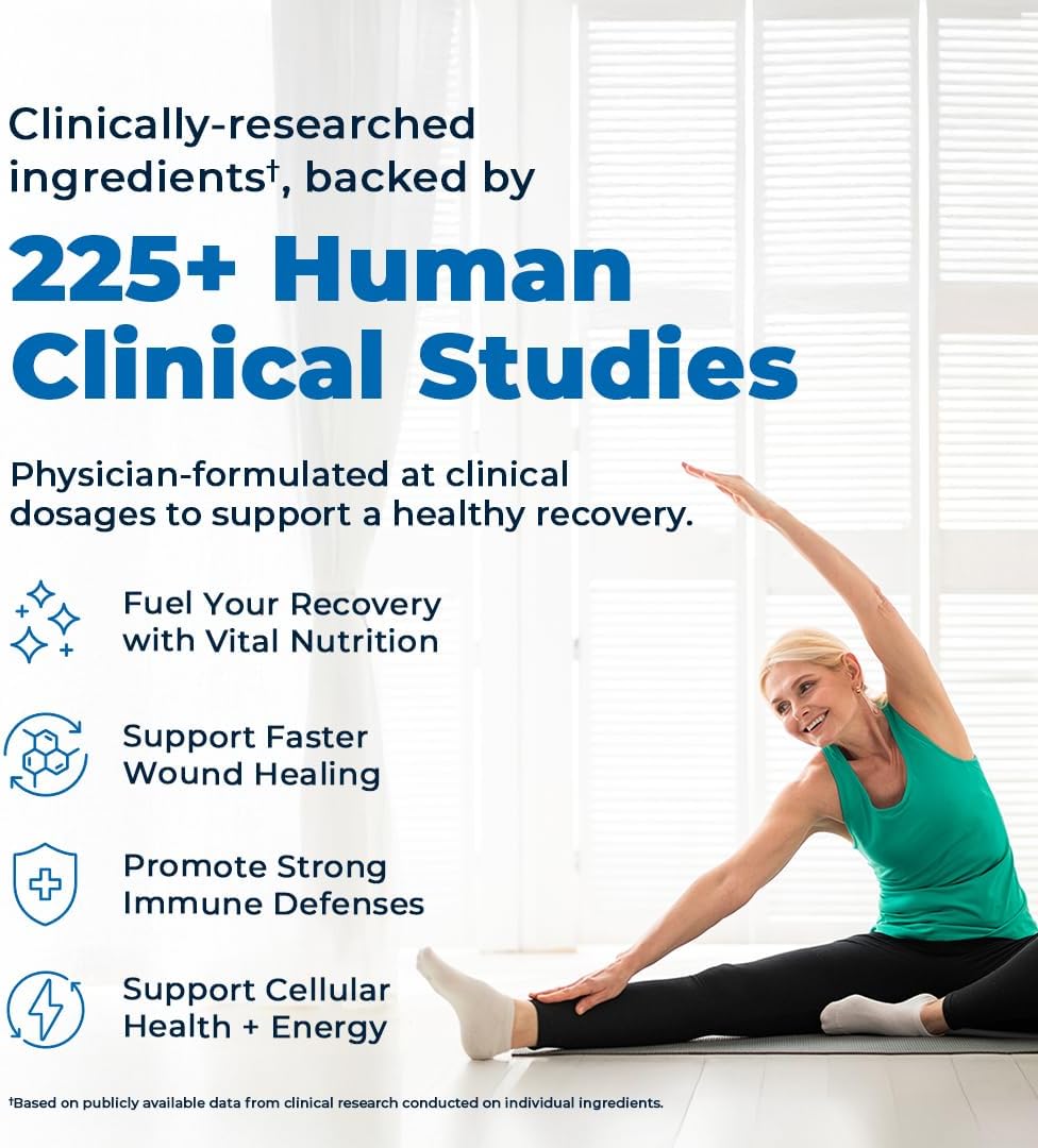 VitaMedica Clinical Support Formula – Multivitamin Supplement for Pre- and Post-Surgery Wound Healing and Recovery Support