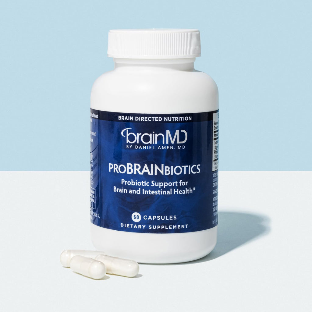 BRAINMD Dr. Amen ProBRAINbiotics - 3 Mil Millones UFC, 60 Cápsulas