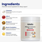 Allergy & Immune Support Chews para Perros – Raíz de Astrágalo y Flaxseed C3 | Pack de 2