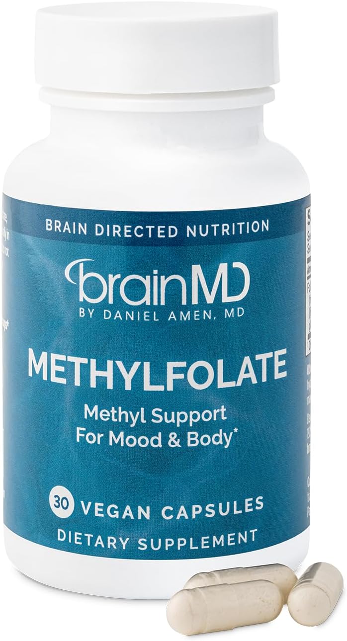 BRAINMD Dr Amen Metilfolato - 30 Cápsulas