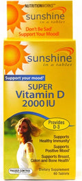 Sunshine Súper Vitamina D 2000 UI – 60 Comprimidos