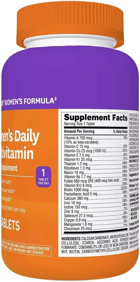 Members Mark Multivitamínico Diario para Mujeres (275 comprimidos)