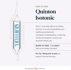 Quicksilver Scientific Original Quinton Solución Isotónica con Minerales de Agua de Mar y Agua de Manantial - 30 Viales Monodosis