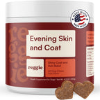 Reggie Suplemento para la Piel y el Pelaje de Perros con Omega-3 y Vitamina E - 60 Golosinas Blandas