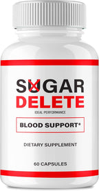 Sugar Delete Cápsulas - Fórmula Premium para Circulación y Niveles Estables, 60 Cápsulas
