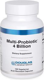 Douglas Laboratories | Multi-Probiotic 4 Billion | Apoyo gastrointestinal e inmunitario | 100 cápsulas