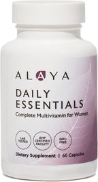 Alaya Naturals Daily Essentials Multivitamínico para Mujeres