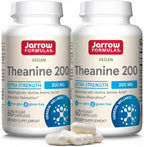 Jarrow Formulas Extra Strength L-Teanina 200 mg - 60 Cápsulas Veganas