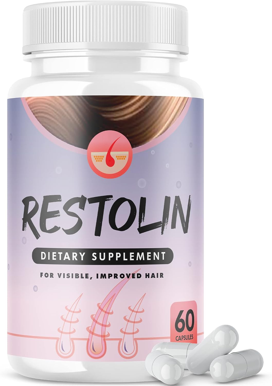 Restolin Advanced Hair Regrowth Suplemento (60 Cápsulas)