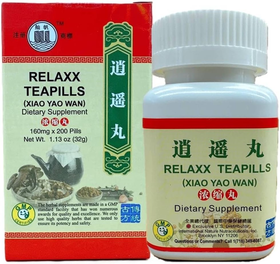 Relaxx Extract Teapill, Xiao Yao Wan Extra Concentrated (200 Pills)