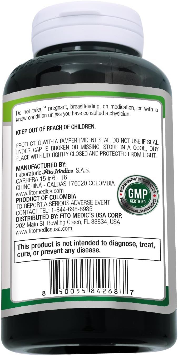 FITO MEDIC'S Green Lipped Mussel | Mejillón de Labios Verdes | 120 Cápsulas | 400 mg