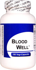 Blood Well Suplemento Herbal - 180 Cápsulas Vegetarianas