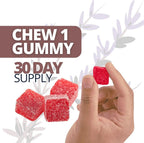Drop The Craving Gominolas para Dejar el Alcohol - Apoyo contra Antojos y Efecto Calmante - 60 Gominolas